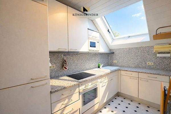 ...und der eingerichteten Küche.