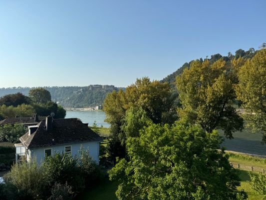 Blick vom Balkon in Richtung Südwesten