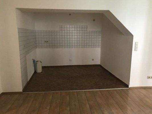 Wohnzimmer Blick in Küche