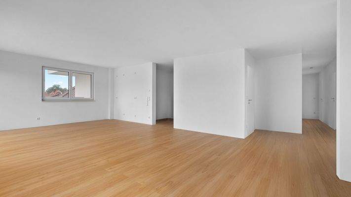 Wohn- und Esszimmer / Küche