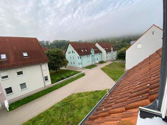 Aussicht vom Wohnzimmer