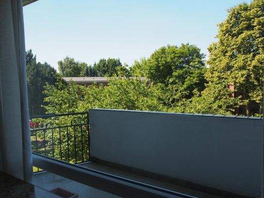 Sommerlicher Balkonblick