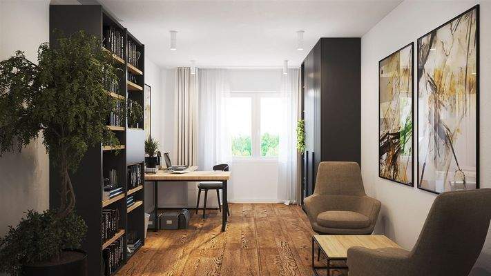 Alternative Arbeitszimmer