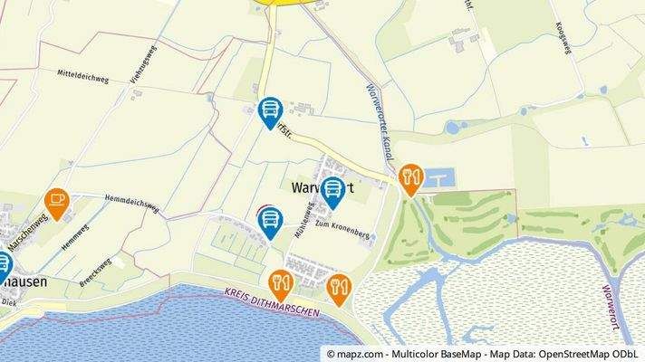 Geolyzer Kartenausschnitt