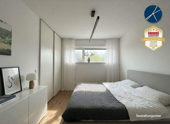 Gestaltungsidee Schlafzimmer