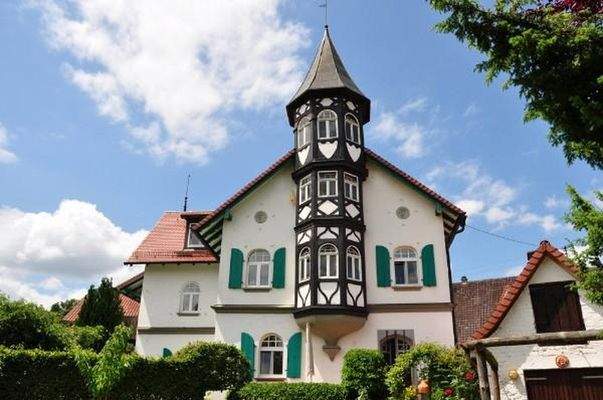 Blick vom Garten Süden