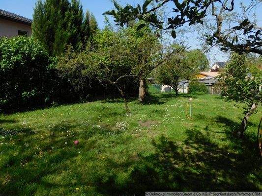 hinteres Trenngrundstück