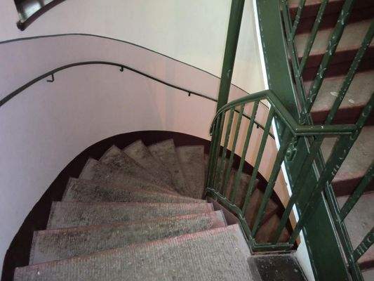 Im Treppenhaus