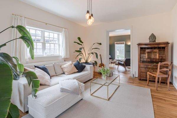 Blick zum Kaminzimmer