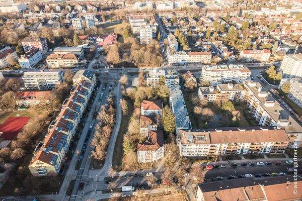 Drohnenaufnahme nach Norden