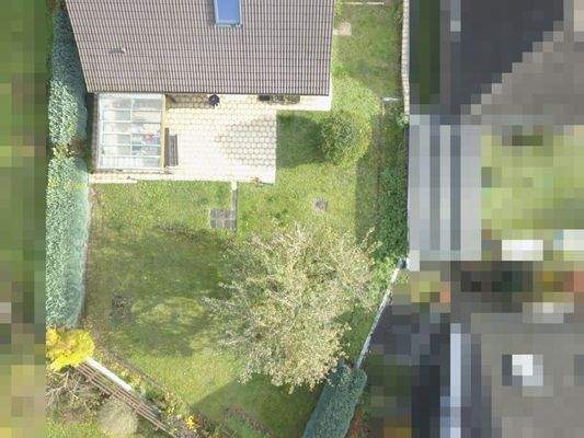 Grundstück von oben