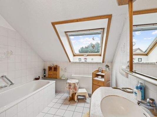 Badezimmer Dachgeschoss