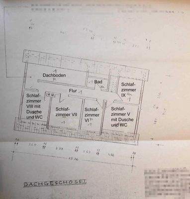 Grundriss Dachgeschoss
