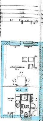 Grundriss WE 21