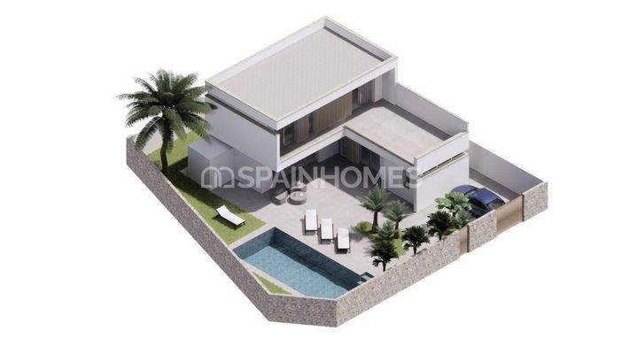 Villas with Pool in an Advantageous Location in San Javier