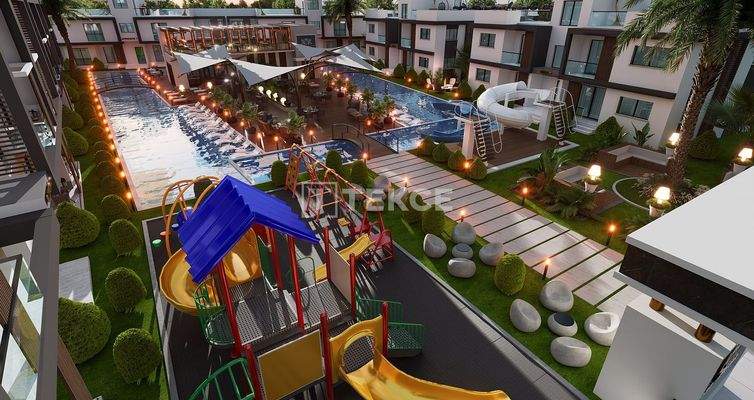 Apartments for Sale in a Fully Equipped Complex in Iskele Salamis