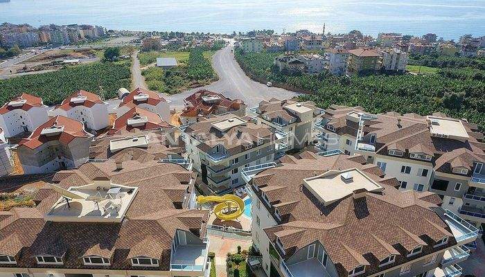 Turnkey Properties with Castle and Sea View in Alanya