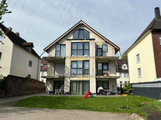 Rückseite mit Garten