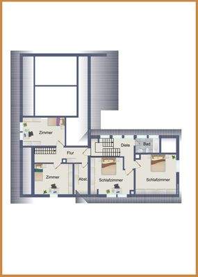 Grundriss Dachgeschoss