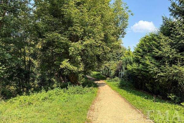 Uferpromenade und Zugang zum Grundstück
