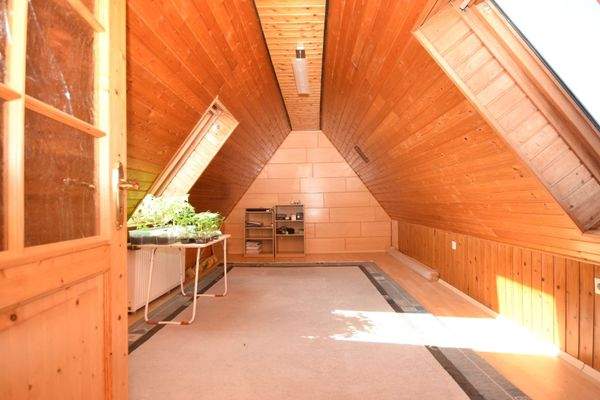 Ausgebauter Spitzboden