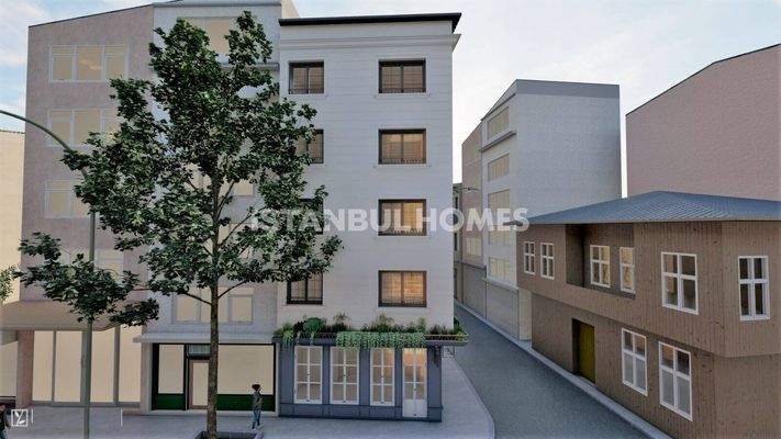 Furnished Building Close to the Sea in Beyoglu Istanbul