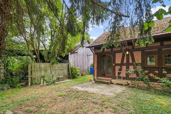 Terrasse zum Garten hin 