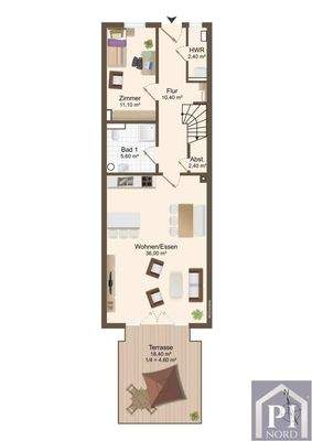 Grundriss Erdgeschoss