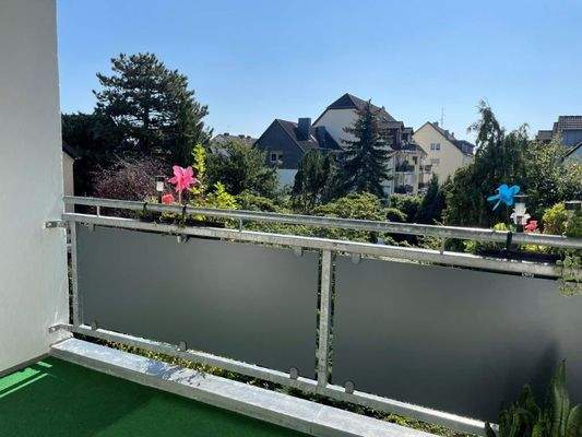 Balkon mit Südwest Ausrichtung