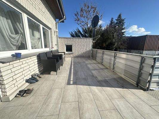 Großzügige Terrasse