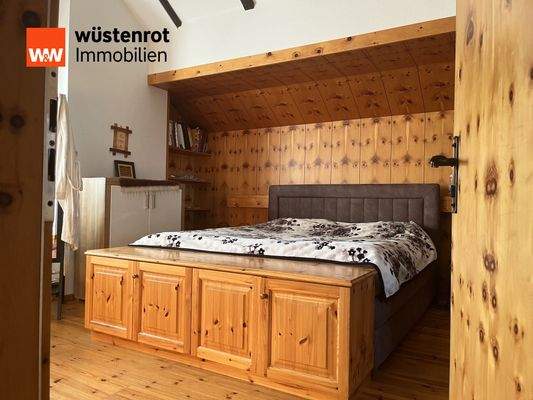 Schlafzimmer Dachgeschoß