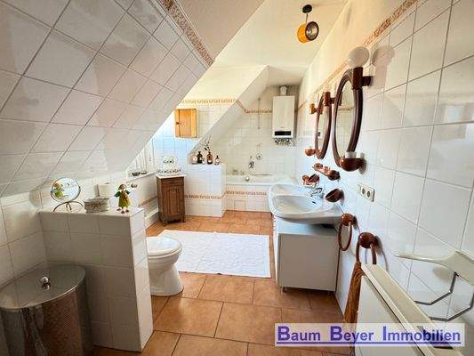 Badezimmer in der Eingangsetage 