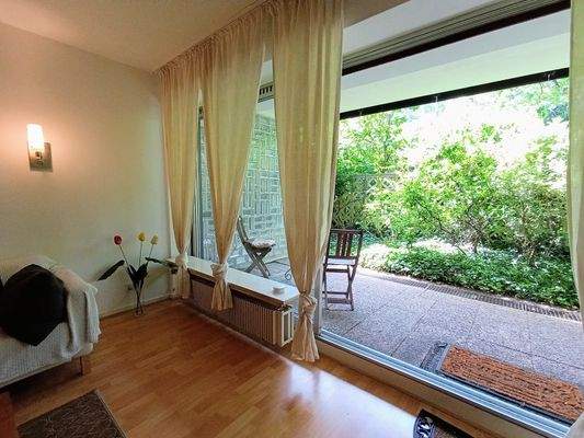 Wohnen &amp; Terrasse. Ruhige Gartenlage.