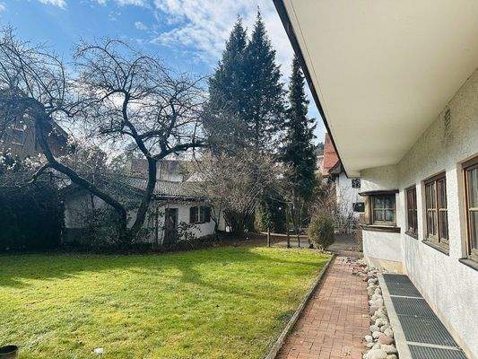 Ansicht Altbestand (Grundstücksbereich Süd)