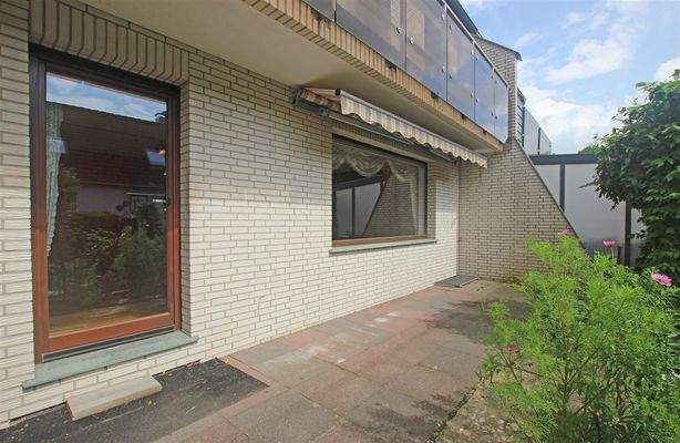 Blick auf die Terrasse