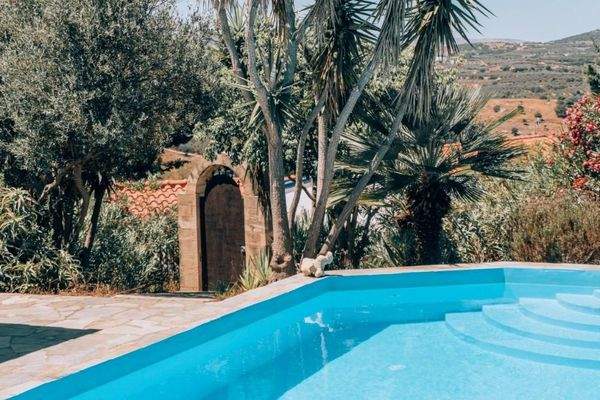 Kreta, Roumeli: Wunderschöne Villa auf dem Land