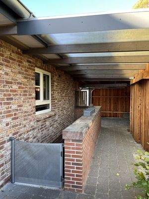 Überdachung Kelleraufgang