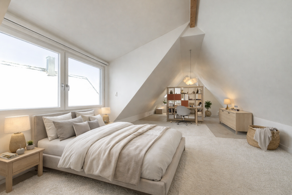 Schlafzimmer DG  - Virtuelles Beispiel