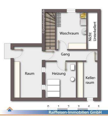 Grundriss KG - nicht maßstabsgetreu -