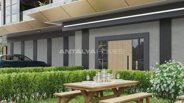 Flats in a Complex Close to the Beach in Alanya