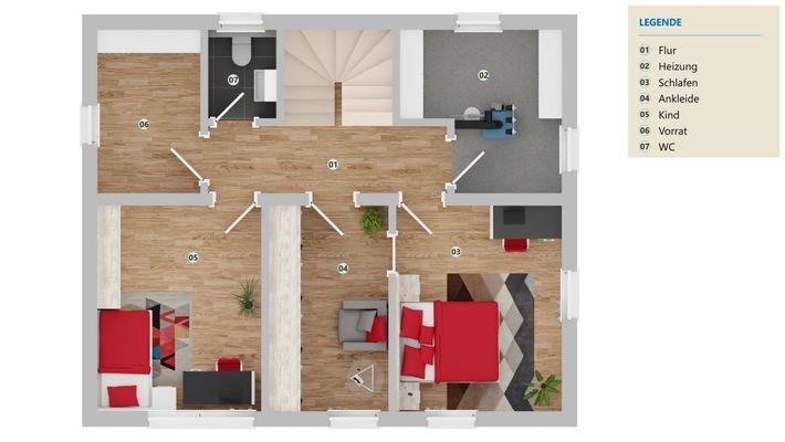 Grundriss Untergeschoss