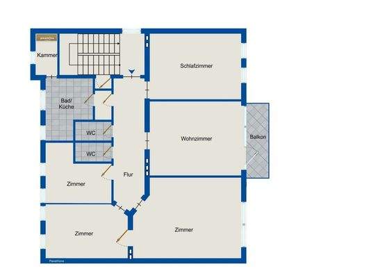 Grundriss Dachgeschoss