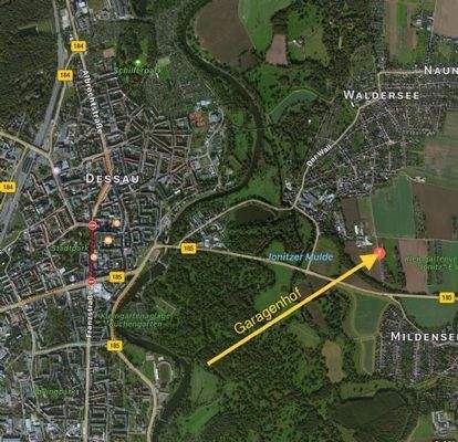 Östlich von Dessau