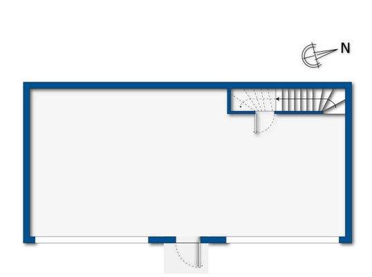 Grundrissskizze Remise Erdgeschoss