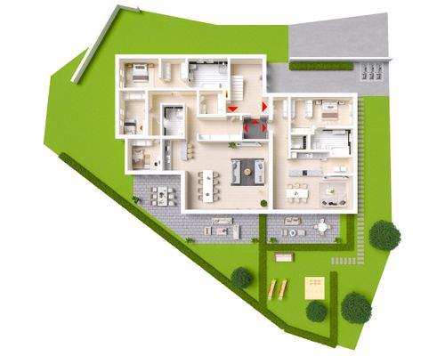 ges. EG + Außenanlage