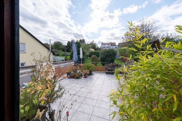 Balkon mit Aussicht