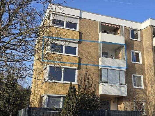 Nah Ansicht Gebäuderückseite L