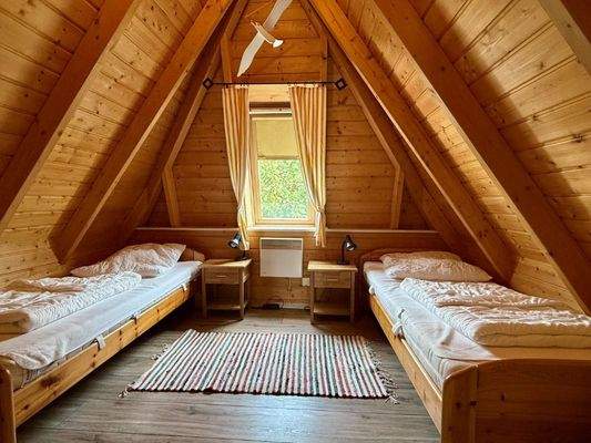 Schlafzimmer im Dachgeschoss