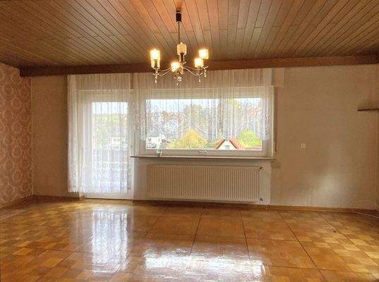 Wohnzimmer im Erdgeschoss