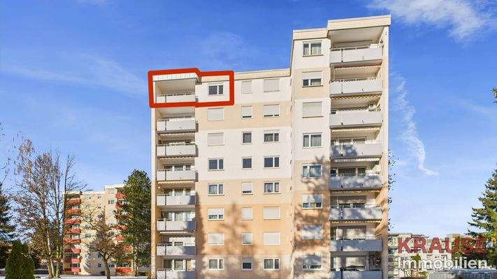 Außenansicht Lage Wohnung